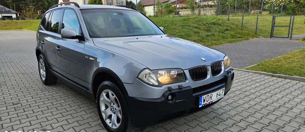 bmw x3 BMW X3 cena 21900 przebieg: 295800, rok produkcji 2004 z Wyrzysk